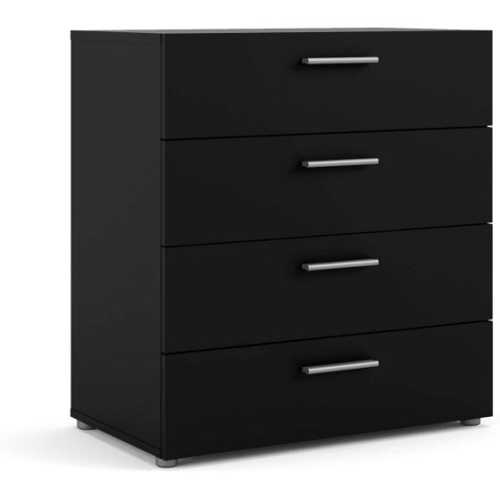 Tvilum Pepe 4 Drawer Chest - Black Matte