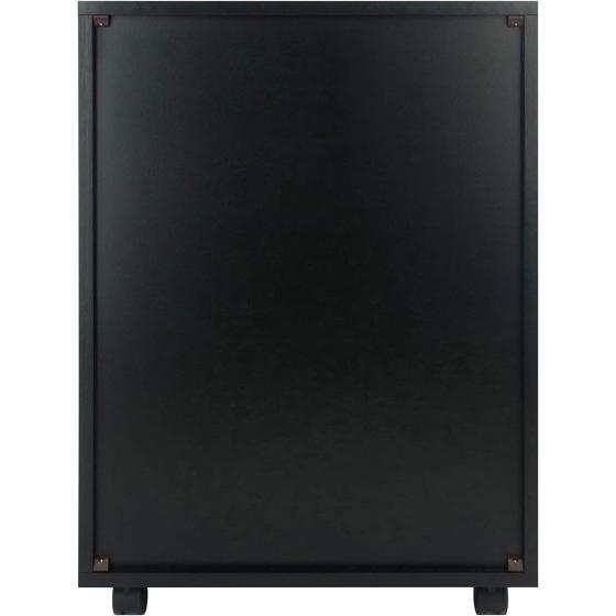 Winsome Halifax Storage/Organization, 5 drawer, Black
