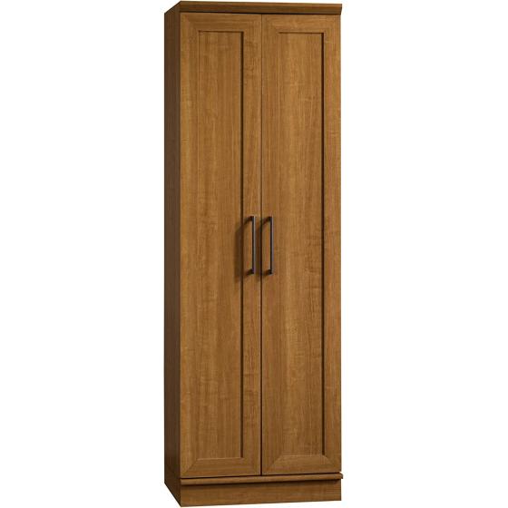 Sauder HomePlus Storage Cabinet， Sienna Oak finish