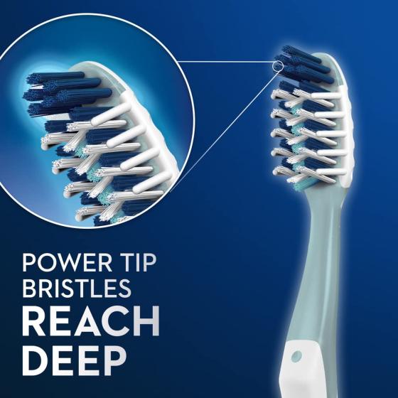 Oral-B CrossAction All In One Soft Toothbrushes, Deep Plaque Removal, 6 Count