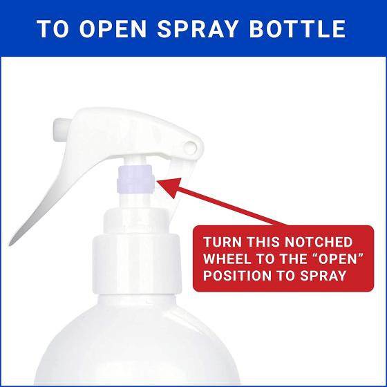 CleanSmart Disinfectant Spray， Daily Surface and Air Cleaner， Kills 99.9% of Viruses and Bacteria， 16 oz spray， (Pack of 2)