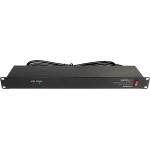 StarTech.com 8 Outlet Horizontal 1U Rack Mount PDU Power Strip for Network Server Racks - Surge Protection - 120V/15A - w/ 6ft Power Cord (RKPW081915)